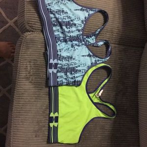Two xl Under Armour sports bras